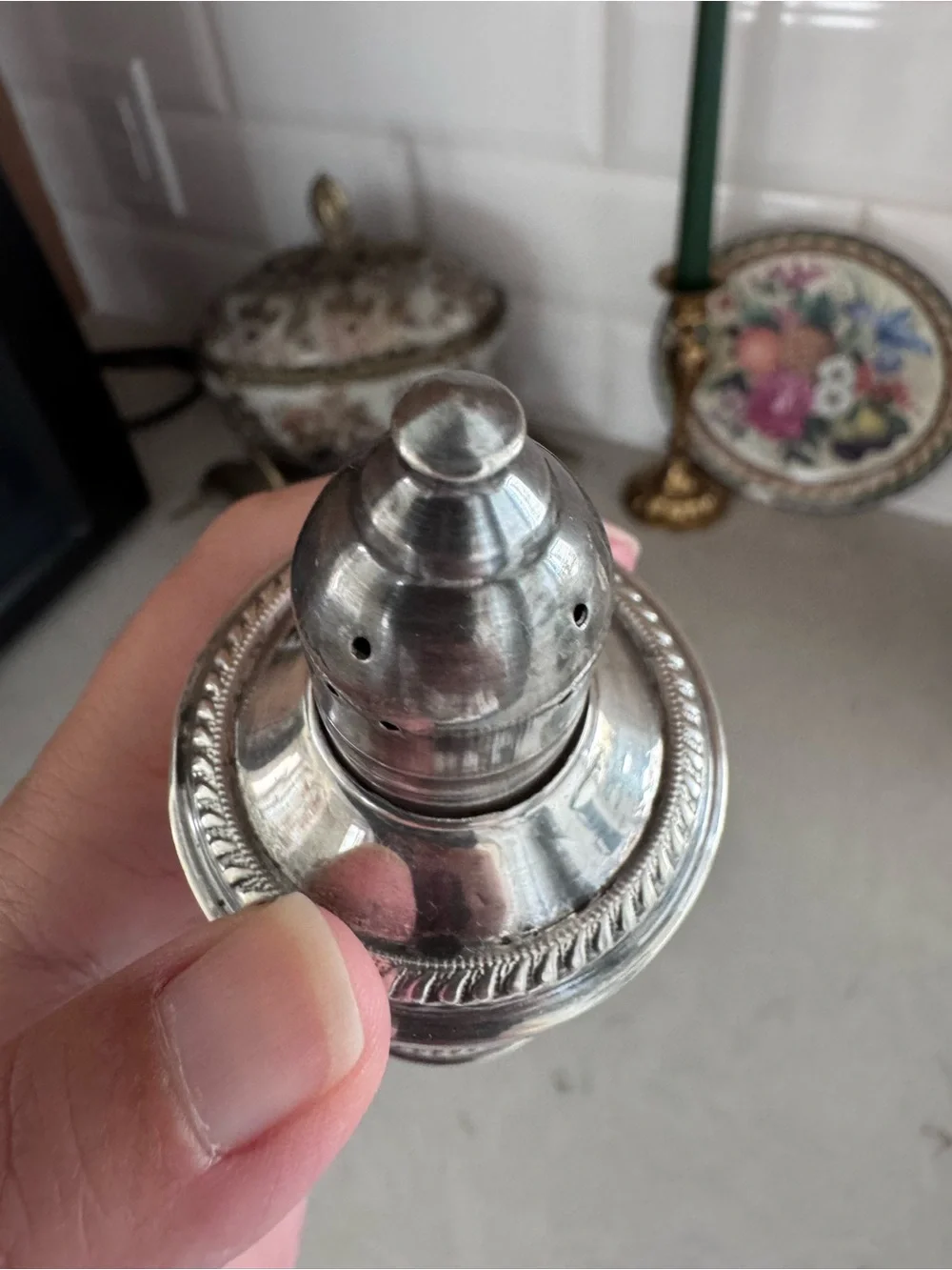 Vintage Duchin Creation Weighted Sterling Silver Salt & Pepper Shakers